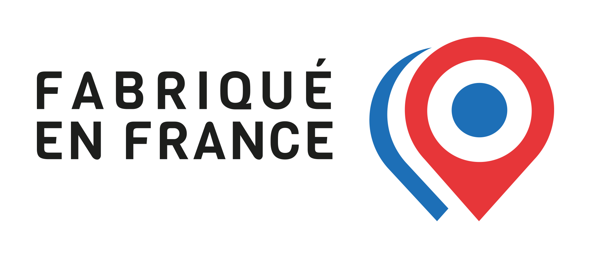 Logo certifié fabriqué en France.