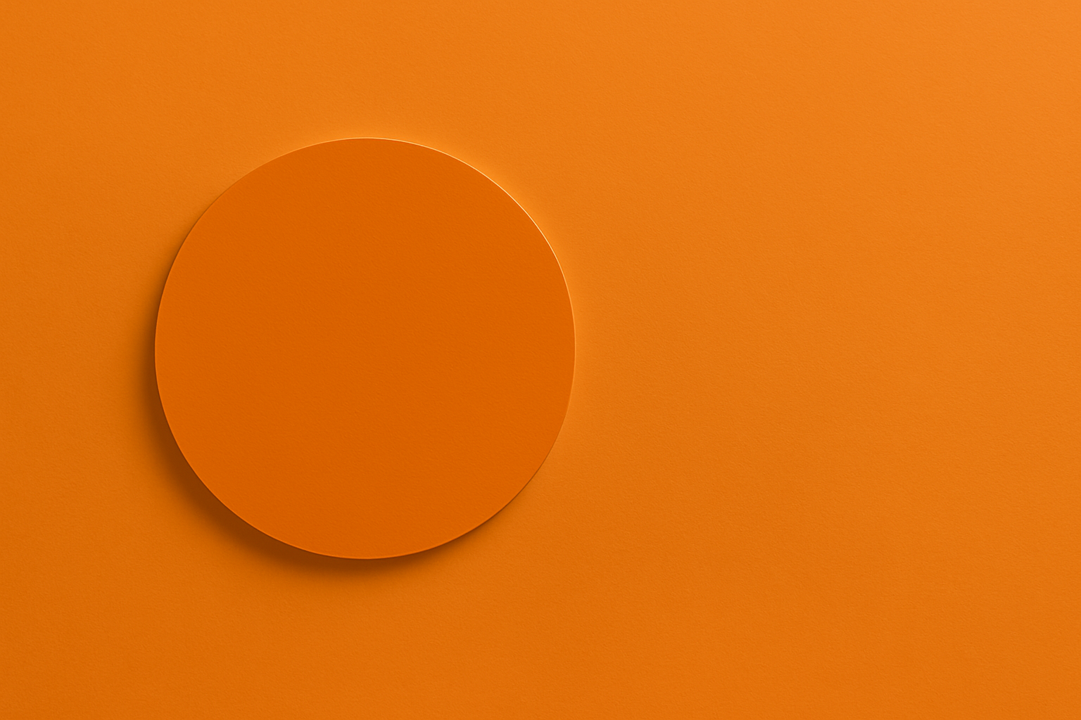 Fond orange vibrant symbolisant l’énergie, la convivialité et la créativité dans la palette Vespun.